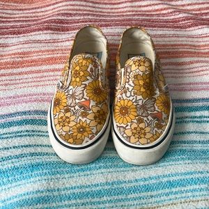 Trippy Floral Vans